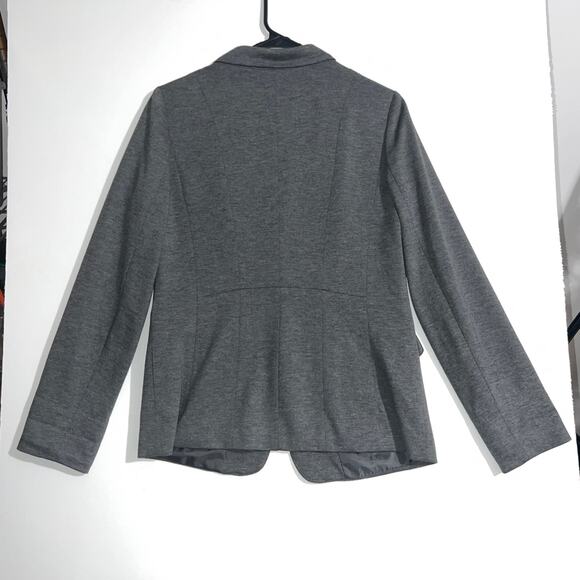 Halogen Blazer Jacket Women's Small Gray Single Button - Picture 6 of 6